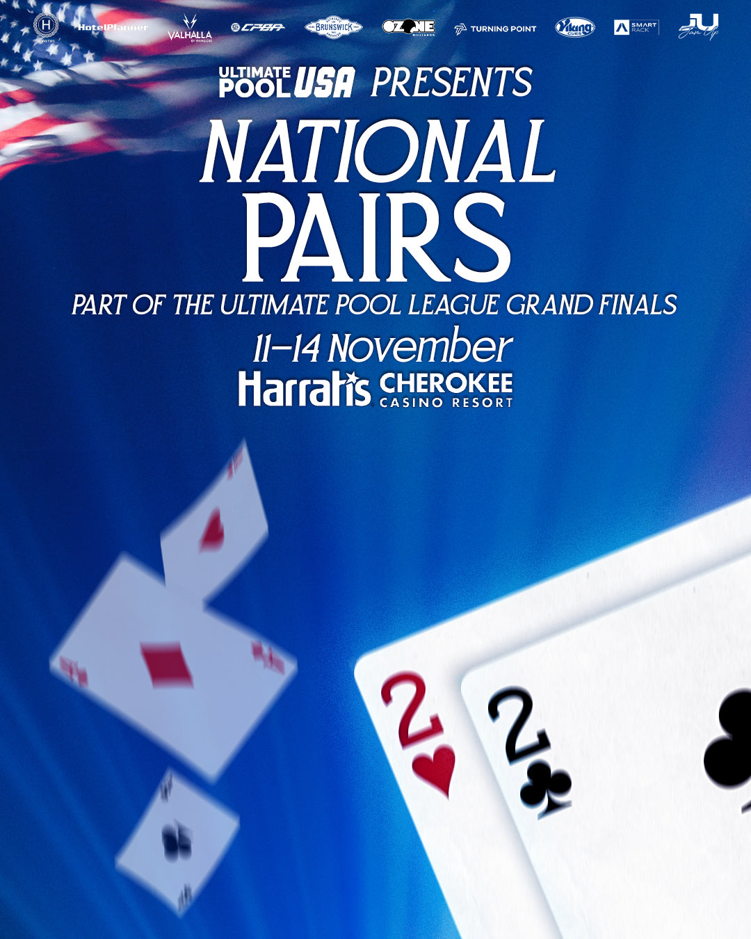 National Pairs Entry 11 - 14 November 2025