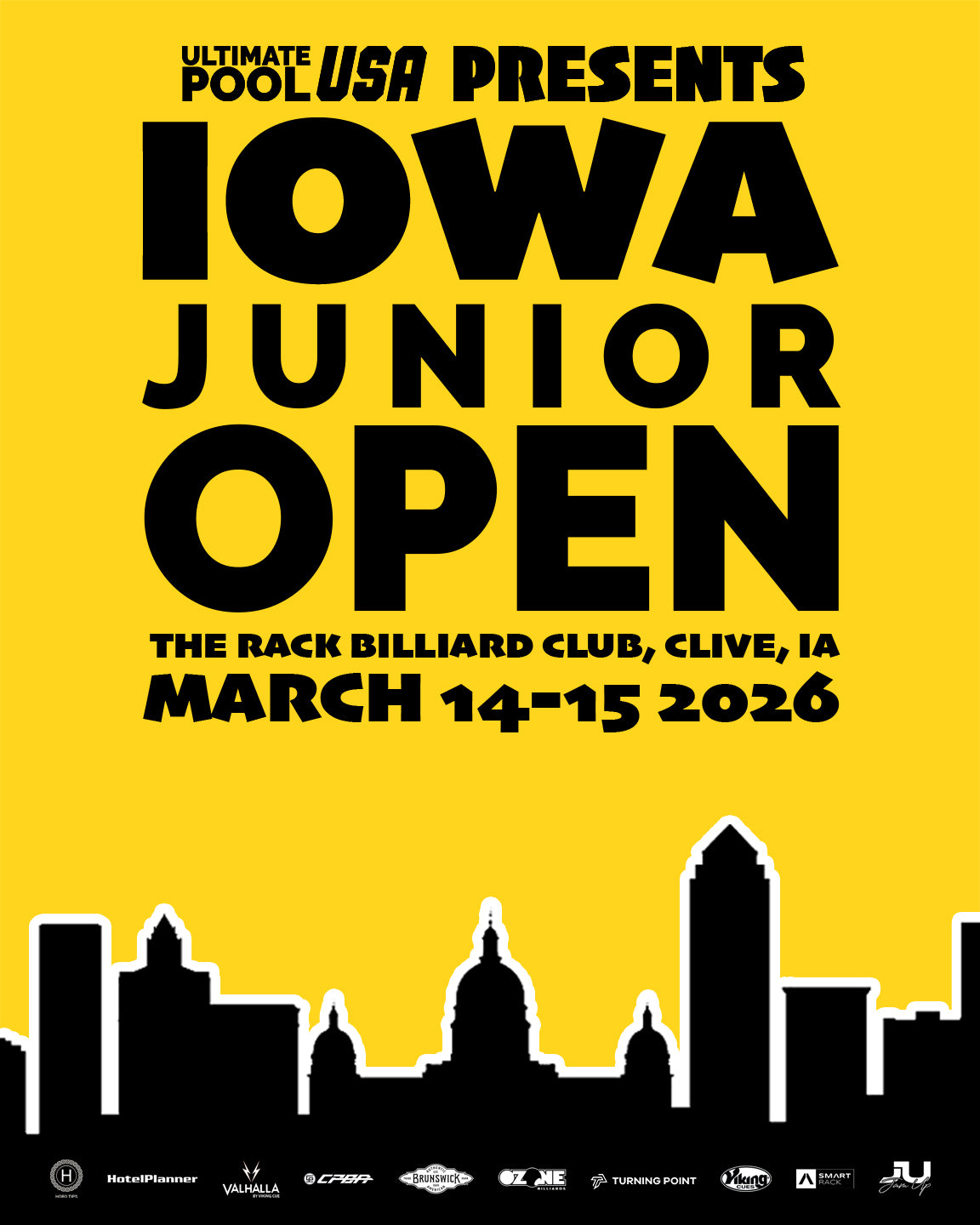 Iowa Junior Open 2026 Entry - March 14-15 2026