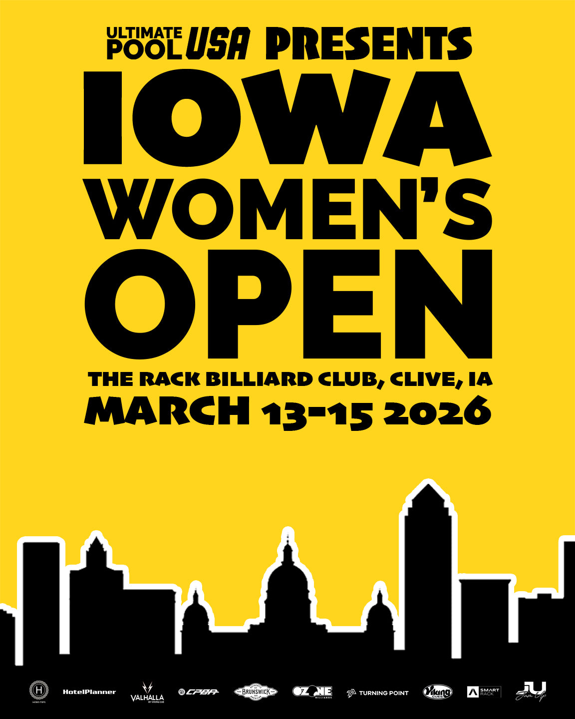 Iowa Women's Open 2026 Entry - March 13-15 2026