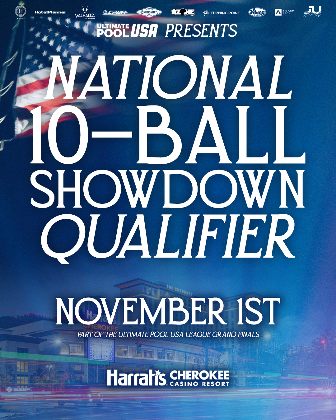National 10-Ball Showdown Qualifier Entry - 1st November 2026